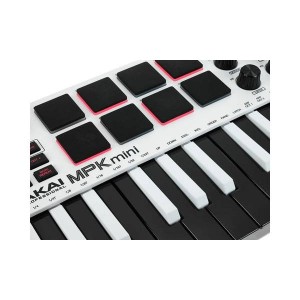AKAI MPK MINI mk3 mk iii WHITE/PUTIH USB midi keyboard controller 25